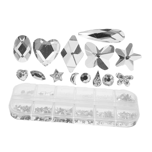 VALICLUD 1 Schachtel Farbenfrohe Flache Untere Stahlperlen Anhänger Für Nägel Kunst Bausatz Edelsteine Tipps Reiz Uv-nagel Dekoration Nagel Charms Lieferungen Nagelzauber Plastik VALICLUD 1 Schachtel Farbenfrohe Flache Untere Stahlperlen Anhänger Für Nägel Kunst Bausatz Edelsteine Tipps Reiz Uv-nagel Dekoration Nagel Charms Lieferungen Nagelzauber Plastik von VALICLUD