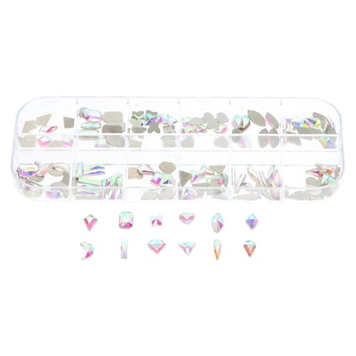VALICLUD 1 Schachtel Strasssteine Flach Kleine Nagel Charmes Vielseitige Nail Art Deko DIY Schmucksteine für Nägel Schuhe Kleidung Kreative Nagelverzierung VALICLUD 1 Schachtel Strasssteine Flach Kleine Nagel Charmes Vielseitige Nail Art Deko DIY Schmucksteine für Nägel Schuhe Kleidung Kreative Nagelverzierung von VALICLUD