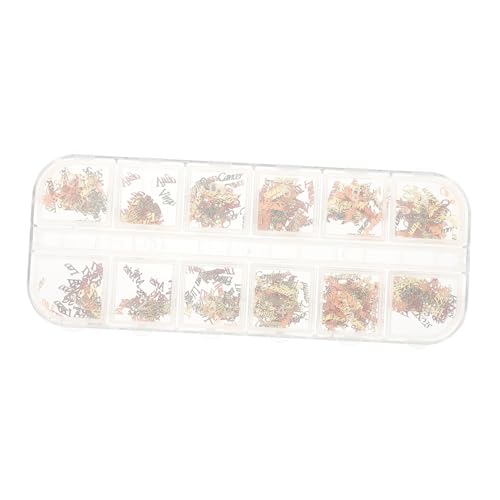 VALICLUD 1 Schachtel Teiliges Nagelkunst Buchstaben Charms Glänzende Metall nail Art Dekoration DIY Nagelverzierung für Natürliche und Künstliche Nägel Eleganter Schimmer VALICLUD 1 Schachtel Teiliges Nagelkunst Buchstaben Charms Glänzende Metall nail Art Dekoration DIY Nagelverzierung für Natürliche und Künstliche Nägel Eleganter Schimmer von VALICLUD
