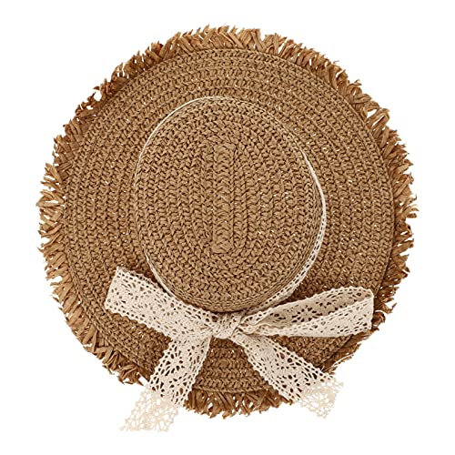 VALICLUD Puppenhut Strohhut Ornament Puppenkleidung Accessoire Exquisites Bowknot Hut Für Puppe Diy Dekoration VALICLUD Puppenhut Strohhut Ornament Puppenkleidung Accessoire Exquisites Bowknot Hut Für Puppe Diy Dekoration von VALICLUD