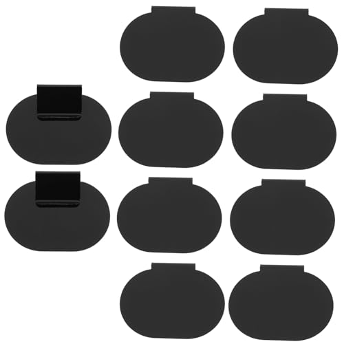 VALICLUD 10 Stück Beschreibbare Etikettenhalter Clips für Regale und Körbe Wiederverwendbare Kreidetafel Etiketten für Küche Bad Schlafzimmer und VALICLUD 10 Stück Beschreibbare Etikettenhalter Clips für Regale und Körbe Wiederverwendbare Kreidetafel Etiketten für Küche Bad Schlafzimmer und von VALICLUD