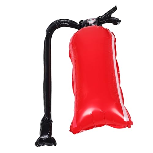 VALICLUD 10 Stück Feuerlöscher Ballon Feuerwehr Party Riesiger Feuerwehrmann Geburtstagsparty Aluminiumfolienballons Feuerförmige Ballons Feuerwehrparty von VALICLUD