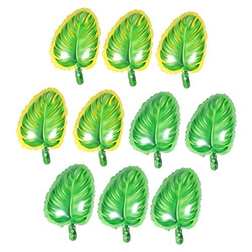 VALICLUD 10 Stück Hawaii Ballons Dekorative Folienballons für Partys und Feiern Gelb Grün Einfach zu Verwenden für Fröhliche VALICLUD 10 Stück Hawaii Ballons Dekorative Folienballons für Partys und Feiern Gelb Grün Einfach zu Verwenden für Fröhliche von VALICLUD
