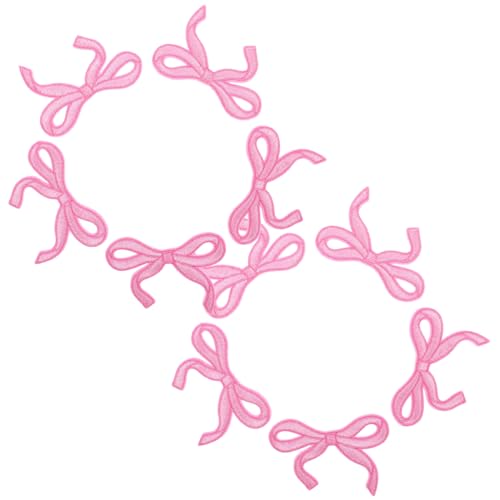 VALICLUD 10 Stück Rosa Schleifen Bügelbilder Bestickte Aufnäher Für Jacken Jeans Hüte DIY Kleidung Taschen Verzierung VALICLUD 10 Stück Rosa Schleifen Bügelbilder Bestickte Aufnäher Für Jacken Jeans Hüte DIY Kleidung Taschen Verzierung von VALICLUD
