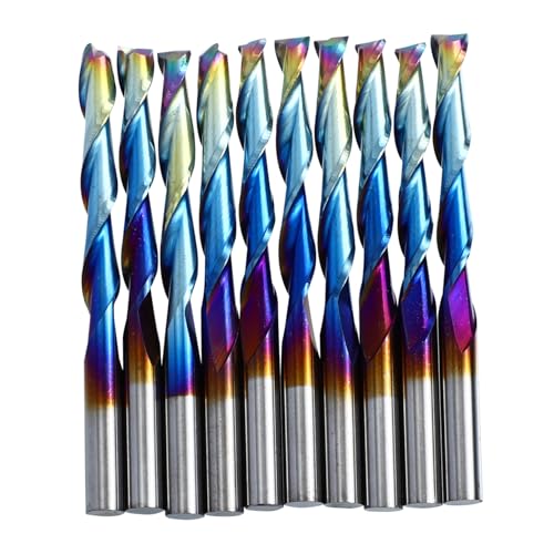 VALICLUD 10 Stück Teiliges Balls Nose End Mill Fräser aus Wolframstahl Cnc Spiralfräser für Verbundplatten Robuste Langlebige Schaftfräser mit Hoher Anpassungsfähigkeit VALICLUD 10 Stück Teiliges Balls Nose End Mill Fräser aus Wolframstahl Cnc Spiralfräser für Verbundplatten Robuste Langlebige Schaftfräser mit Hoher Anpassungsfähigkeit von VALICLUD