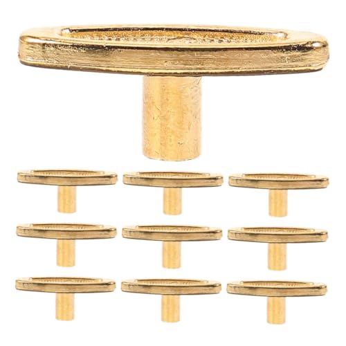 VALICLUD 10 Stück Teiliges Spieluhr Aufziehschlüssel aus Leichtem Verschleißfestes DIY Ersatzteil Praktisches Reparaturwerkzeug für Musikboxen Ergonomisches Design mit Optimaler Handhabung von VALICLUD