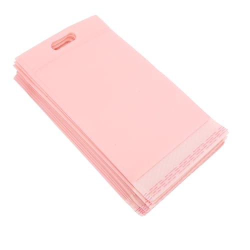 VALICLUD 10 Stück Wasserdichtes Blasenbeutel Versandtaschen Für Kleidung Blase Stoßfeste Tasche Selbstklebende Umschläge Mailer Kleine Versandumschläge Blasenpaket Po Rosa von VALICLUD