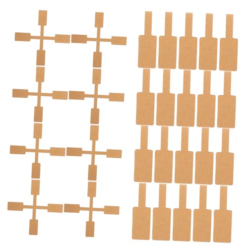 VALICLUD 100 Blatt Kraftpapier Etiketten Selbstklebende Preisschilder für Schmuck zum Beschriften von Ringen und Anderen Hochwertige Beschriftungslösungen für Schmuck und Kleidung VALICLUD 100 Blatt Kraftpapier Etiketten Selbstklebende Preisschilder für Schmuck zum Beschriften von Ringen und Anderen Hochwertige Beschriftungslösungen für Schmuck und Kleidung von VALICLUD
