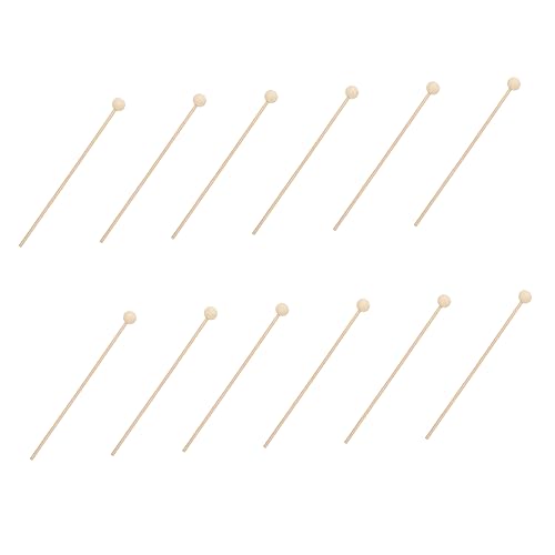 VALICLUD 100 Stück DIY Holzstäbchen für Partydekoration Lollipop Sticks für Desserts Hochzeiten Feste Gartenpartys Vielseitig Einsetzbar Dekorativ und Praktisch von VALICLUD