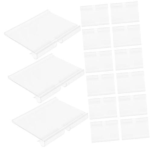 VALICLUD 100 Stück Etikettenhalter für Klare Preisschildständer für Effizientes Warenmanagement für Supermärkte und Einzelhandel VALICLUD 100 Stück Etikettenhalter für Klare Preisschildständer für Effizientes Warenmanagement für Supermärkte und Einzelhandel von VALICLUD