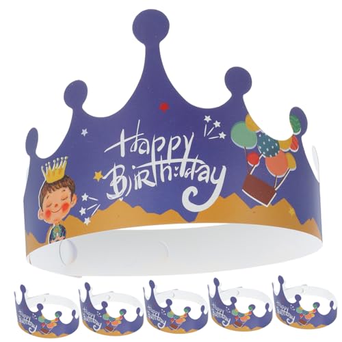 VALICLUD 100 Stück Geburtstagskrone Papierhüte Partyhüte Headdress Dekorationen für Kindergeburtstag Bunte für Jungen und Mädchen für Fotos und Erinnerungen VALICLUD 100 Stück Geburtstagskrone Papierhüte Partyhüte Headdress Dekorationen für Kindergeburtstag Bunte für Jungen und Mädchen für Fotos und Erinnerungen von VALICLUD