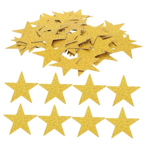 VALICLUD 100 Stück Goldene Konfetti für Bastelprojekte Geburtstagsfeiern und Hochzeitsdekorationen Doppelseitige DIY Stern Ausschnitte für Kreative Anwendungen und Feierliche Anlässe VALICLUD 100 Stück Goldene Konfetti für Bastelprojekte Geburtstagsfeiern und Hochzeitsdekorationen Doppelseitige DIY Stern Ausschnitte für Kreative Anwendungen und Feierliche Anlässe von VALICLUD