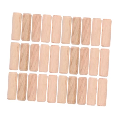 VALICLUD 100 Stück Holzdübel Stabile Holzstäbe mit Nut für Einfache Montage Möbelverbindung DIY Holzarbeiten Bastelbedarf Langlebige Holzstifte VALICLUD 100 Stück Holzdübel Stabile Holzstäbe mit Nut für Einfache Montage Möbelverbindung DIY Holzarbeiten Bastelbedarf Langlebige Holzstifte von VALICLUD