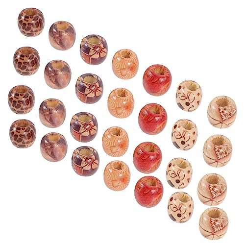 VALICLUD 100 Stück Holzperlen für Dreadlocks und Zöpfe Haarschmuck für Vielseitige Diy Haaraccessoires für Armbänder und Schmuckherstellung Farbenfrohe und Geschlossene Holzperlen VALICLUD 100 Stück Holzperlen für Dreadlocks und Zöpfe Haarschmuck für Vielseitige Diy Haaraccessoires für Armbänder und Schmuckherstellung Farbenfrohe und Geschlossene Holzperlen von VALICLUD
