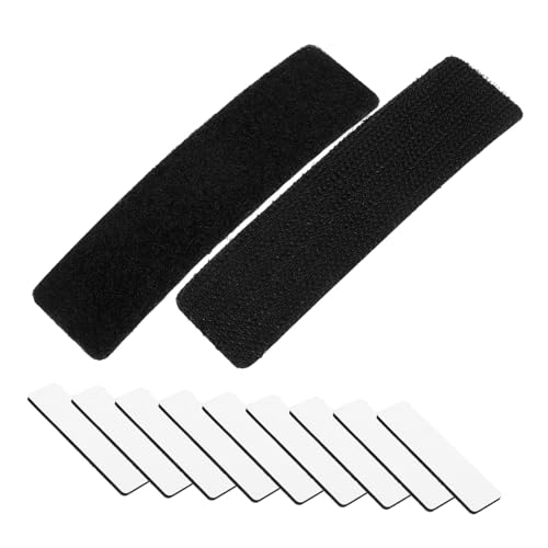 VALICLUD 100 Stück Klettband mit Starkem Kleber Quadratisch Nylon Selbstklebend Langlebig Praktische Fixierbänder für Sofas Einfache Installation Rutschfeste Sofa Halterung für Zuhause von VALICLUD