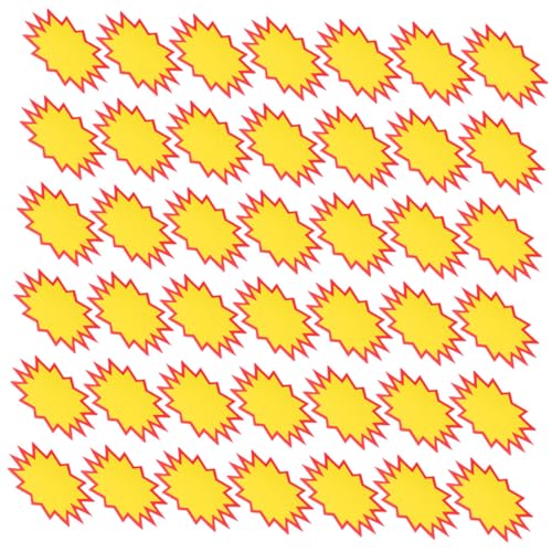 VALICLUD 100 Stück Preisschilder aus Hochwertigem Karton Auffällige Verkaufsetiketten für Supermärkte Einzelhandel Obststände Vielseitige Werbeschilder für Geschäfts Messeeinsatz VALICLUD 100 Stück Preisschilder aus Hochwertigem Karton Auffällige Verkaufsetiketten für Supermärkte Einzelhandel Obststände Vielseitige Werbeschilder für Geschäfts Messeeinsatz von VALICLUD