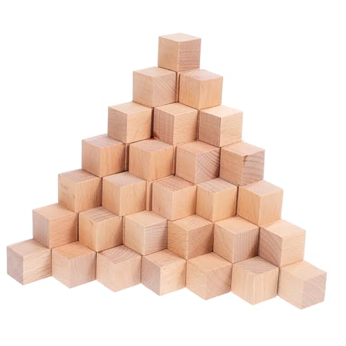 VALICLUD 100 Stück Teiliges Holzwürfel Unbehandelte Quadratische Holzklötze mit Glatten Kanten Präzise Gefertigte Bauklötze für Kreatives Lernförderung und Gruppenspiele VALICLUD 100 Stück Teiliges Holzwürfel Unbehandelte Quadratische Holzklötze mit Glatten Kanten Präzise Gefertigte Bauklötze für Kreatives Lernförderung und Gruppenspiele von VALICLUD