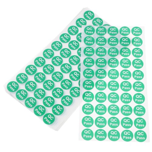 VALICLUD 1000 Stück Qualitätskontrolle Aufkleber Rund Haftetiketten für Lagerbestand Inventur und Produktprüfung Bpa Frei Rückstandslos Entfernbar Vielseitig Einsetzbar VALICLUD 1000 Stück Qualitätskontrolle Aufkleber Rund Haftetiketten für Lagerbestand Inventur und Produktprüfung Bpa Frei Rückstandslos Entfernbar Vielseitig Einsetzbar von VALICLUD