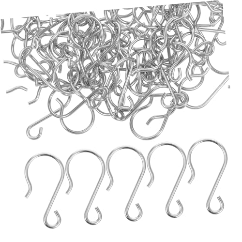 VALICLUD 100Stücke S Haken für Vorhangschienen Robuste Aufhänger für Vorhänge Platzsparendes Design Vielseitig Einsetzbar für Zuhause Effizientes Aufhängen VALICLUD 100Stücke S Haken für Vorhangschienen Robuste Aufhänger für Vorhänge Platzsparendes Design Vielseitig Einsetzbar für Zuhause Effizientes Aufhängen von VALICLUD