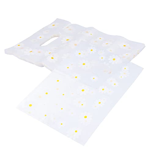 VALICLUD 100Stücke Transparente Geschenktüten mit Blumenmuster Einweg Tragetaschen für Schmuck Lebensmittel und Leicht Sicher mit Angenehmem Griff VALICLUD 100Stücke Transparente Geschenktüten mit Blumenmuster Einweg Tragetaschen für Schmuck Lebensmittel und Leicht Sicher mit Angenehmem Griff von VALICLUD