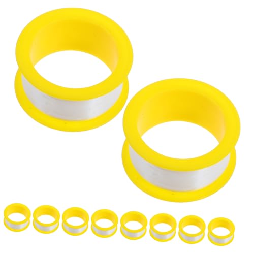 VALICLUD 100Stücke Wasserfestes Klebeband Dichtungsband für Duschkopf Rohre Ptfe Dichtband Sanitärband Hochdichtendes Reparaturband für Wasser Gasleitungen Selbstklebend von VALICLUD
