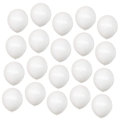 VALICLUD 100Stücke Weiße Luftballons Latexballons Für Hochzeit Babyparty Und Valentinstag Dekoration Für Ballonbögen Und Themenpartys VALICLUD 100Stücke Weiße Luftballons Latexballons Für Hochzeit Babyparty Und Valentinstag Dekoration Für Ballonbögen Und Themenpartys von VALICLUD