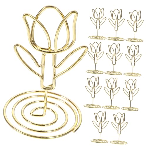 VALICLUD 10Stücke Tischnummernhalter Tulpenblütenform Tischkartenhalter Für Hochzeiten Und Veranstaltungen Goldene Bildhalter Für Tischdekorationen VALICLUD 10Stücke Tischnummernhalter Tulpenblütenform Tischkartenhalter Für Hochzeiten Und Veranstaltungen Goldene Bildhalter Für Tischdekorationen von VALICLUD