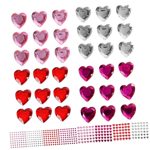 VALICLUD 12 Blatt Herzgem Sticker aus Acryl Rhinestones Selbstklebende Edelsteine für Make Up Nägel und Dekorationen für Anlässe Wie Geburtstage Hochzeiten und Valentinstag VALICLUD 12 Blatt Herzgem Sticker aus Acryl Rhinestones Selbstklebende Edelsteine für Make Up Nägel und Dekorationen für Anlässe Wie Geburtstage Hochzeiten und Valentinstag von VALICLUD