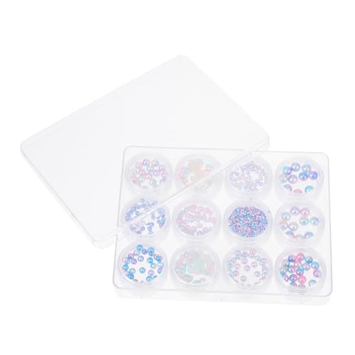 VALICLUD 12 Boxen Muschelblatt Nagelkunstschmuck Charm mit Nagelkristallen Nagelkunst-DIY-Dekoration Nageldekor Perle Nagel Charms Manikürezubehör Nageljuwelen künstliche Perle VALICLUD 12 Boxen Muschelblatt Nagelkunstschmuck Charm mit Nagelkristallen Nagelkunst-DIY-Dekoration Nageldekor Perle Nagel Charms Manikürezubehör Nageljuwelen künstliche Perle von VALICLUD