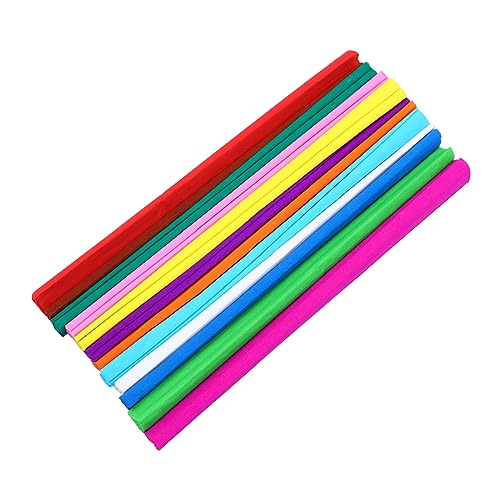 VALICLUD 12 Rollen Blumen-Geschenkpapier Bastelpapier Krepp Herstellung Weiß Pastell machen seidenpapier Blumendekorationen für Partys Blumen Handwerk Blumendekor aus Papier VALICLUD 12 Rollen Blumen-Geschenkpapier Bastelpapier Krepp Herstellung Weiß Pastell machen seidenpapier Blumendekorationen für Partys Blumen Handwerk Blumendekor aus Papier von VALICLUD
