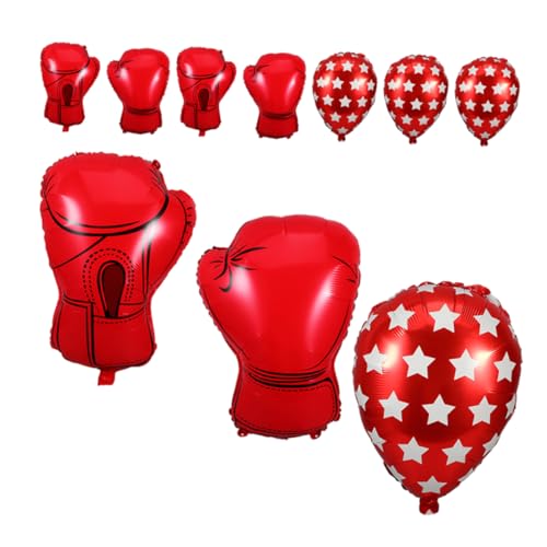 VALICLUD 12 Stück Boxhandschuhe-folienballons – Wrestling-geburtstagsparty-zubehör, Box-thema-dekorationen Für Jungen Und Männer, Geburtstags-sportparty VALICLUD 12 Stück Boxhandschuhe-folienballons – Wrestling-geburtstagsparty-zubehör, Box-thema-dekorationen Für Jungen Und Männer, Geburtstags-sportparty von VALICLUD