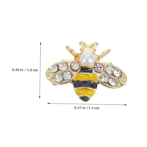 VALICLUD 12 Stück Teiliges Bienen Nagel Schmuck aus Langlebiger Legierung Kindersichere Strass Nail Charms für Kreative DIY Nail Art für Nagelkunst Zubehör Modische Bienen Nagel Dekoration VALICLUD 12 Stück Teiliges Bienen Nagel Schmuck aus Langlebiger Legierung Kindersichere Strass Nail Charms für Kreative DIY Nail Art für Nagelkunst Zubehör Modische Bienen Nagel Dekoration von VALICLUD