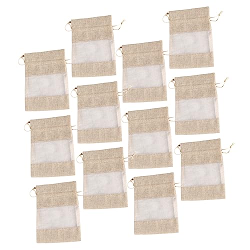 VALICLUD 12 Stück Teiliges Chic Drawstring Storage Bags Praktische Stoffbeutel mit Kordelzug Wiederverwendbare Geschenkbeutel für Schmuck Party und Süßigkeiten Langlebiges Material VALICLUD 12 Stück Teiliges Chic Drawstring Storage Bags Praktische Stoffbeutel mit Kordelzug Wiederverwendbare Geschenkbeutel für Schmuck Party und Süßigkeiten Langlebiges Material von VALICLUD