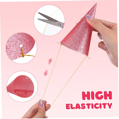 VALICLUD 12 Stück Teiliges Glitter Geburtstagsmützen für Glänzende Dreieckige Partyhüte Partydekoration für Shower Klassenzimmer und Mädchengeburtstag mit Farblich Zufällige Farbe VALICLUD 12 Stück Teiliges Glitter Geburtstagsmützen für Glänzende Dreieckige Partyhüte Partydekoration für Shower Klassenzimmer und Mädchengeburtstag mit Farblich Zufällige Farbe von VALICLUD