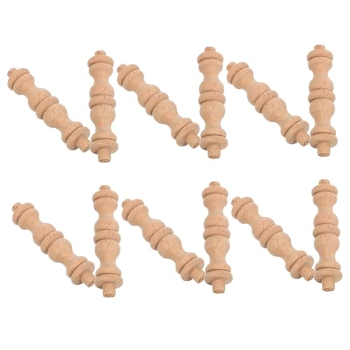 VALICLUD 12 Stück Teiliges Handgeschnitzte Spindeln Rustikale Holzsäulen mit Feiner Politur Klassische Europäische Ornamente Langlebig für Weinschrank Bar Küche Wohnzimmer VALICLUD 12 Stück Teiliges Handgeschnitzte Spindeln Rustikale Holzsäulen mit Feiner Politur Klassische Europäische Ornamente Langlebig für Weinschrank Bar Küche Wohnzimmer von VALICLUD
