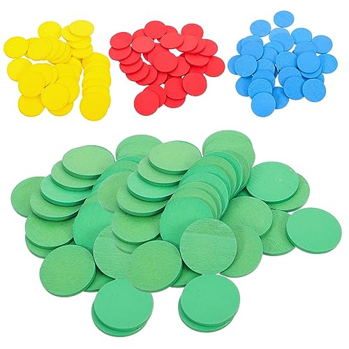 VALICLUD 128 Stück Teiliges Buntes Holzspielzeug Runde Farbige Holzscheiben als Spielsteine für Kinderzimmer DIY Bastelmaterial und Lernhilfe zum Zählen VALICLUD 128 Stück Teiliges Buntes Holzspielzeug Runde Farbige Holzscheiben als Spielsteine für Kinderzimmer DIY Bastelmaterial und Lernhilfe zum Zählen von VALICLUD