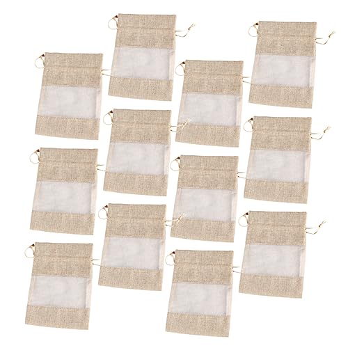 VALICLUD 12Stücke Pack Praktische Kordelzug Taschen Aus Aufbewahrungstaschen Für Schmuck Süßigkeiten Für Feste Und Feiern von VALICLUD