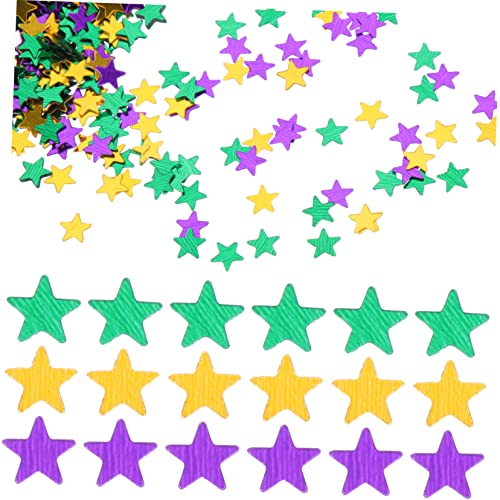 VALICLUD 1Packung Party Konfetti Stern Dekoration Mehrfarbiges Tischkonfetti Für Karneval Hochzeit Und Feiern Für Party Events Und Festliche Anlässe Home Ornament von VALICLUD
