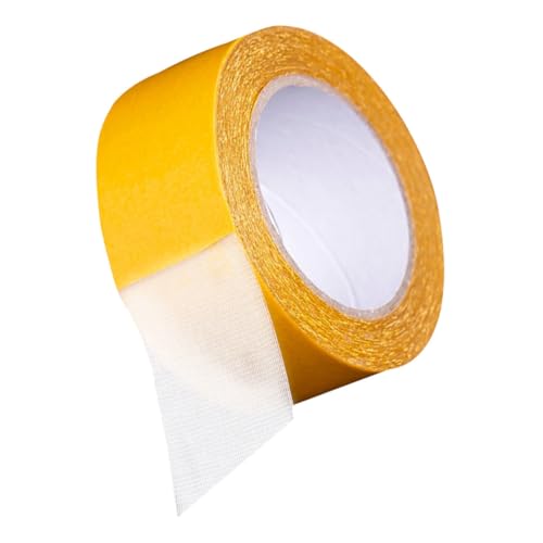 VALICLUD 1Rolle Breites Doppelseitiges Klebeband Starkes Klebeband mit Glasfasergeflecht für Teppiche Montage und Dekoration Hohe Viskosität für Zuverlässige von VALICLUD
