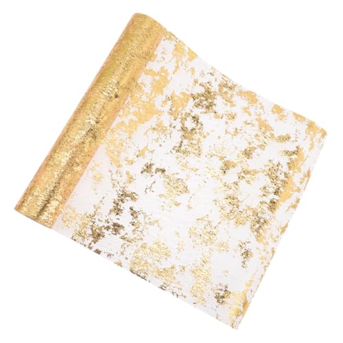 VALICLUD 1Rolle Goldener Tischläufer aus Mesh für Hochzeiten Geburtstagsfeiern und Festlichkeiten Yards Tischdekoration für Besondere Anlässe Vielseitig Einsetzbar VALICLUD 1Rolle Goldener Tischläufer aus Mesh für Hochzeiten Geburtstagsfeiern und Festlichkeiten Yards Tischdekoration für Besondere Anlässe Vielseitig Einsetzbar von VALICLUD