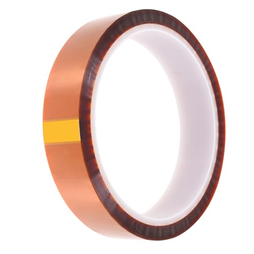 VALICLUD 1Rolle Hochtemperaturbeständiges Klebeband Elektronik Isolierung Lösungsmittelbeständig Rückstandsfrei für Drucker und Elektrische Anwendungen von VALICLUD
