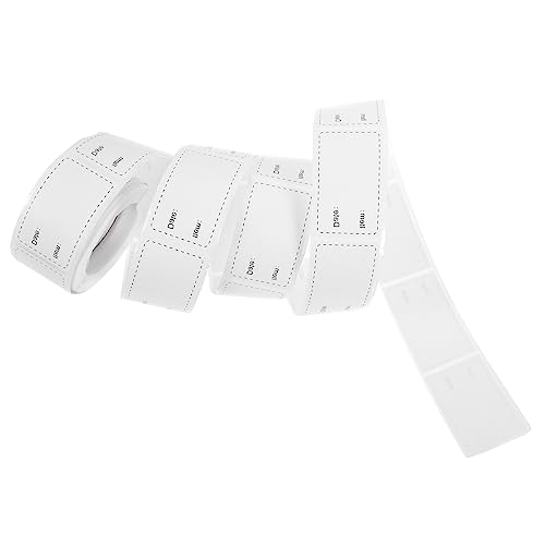 VALICLUD 1Rolle Selbstklebende Lebensmittelaufkleber für Kühlschrank und Gefrierschrank Etiketten aus Premium Papier für Beschriftung von Behältern und Vorräten VALICLUD 1Rolle Selbstklebende Lebensmittelaufkleber für Kühlschrank und Gefrierschrank Etiketten aus Premium Papier für Beschriftung von Behältern und Vorräten von VALICLUD