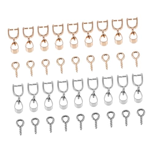 VALICLUD 1Satz Augenpins mit Claw Claps für DIY Schmuckprojekte Basteln von Armbändern Anhängern Vielseitig Einsetzbar von VALICLUD