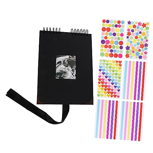 VALICLUD 1Satz DIY Scrapbook Fotoalbum Handgemachtes Retro Design für Kreative Erinnerungen Sternenstickern und Eckenstickern und Freunde VALICLUD 1Satz DIY Scrapbook Fotoalbum Handgemachtes Retro Design für Kreative Erinnerungen Sternenstickern und Eckenstickern und Freunde von VALICLUD