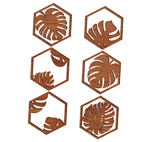 VALICLUD 1Satz Holz Wanddeko Teiliges Hexagon Blattdekor für Kinderzimmer Design aus Hochwertigem Holz Einfach Anzubringen für Kreative Raumgestaltung VALICLUD 1Satz Holz Wanddeko Teiliges Hexagon Blattdekor für Kinderzimmer Design aus Hochwertigem Holz Einfach Anzubringen für Kreative Raumgestaltung von VALICLUD