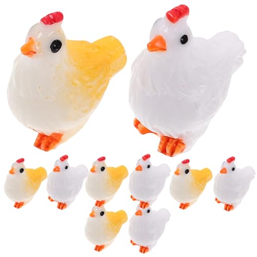 VALICLUD 1Satz Hühnerfiguren Aus Resin Hühnchen Dekoration Für Mikrolandschaften Und Partydekoration Kleine Hühnerstatuen Für Garten Und Tischdeko VALICLUD 1Satz Hühnerfiguren Aus Resin Hühnchen Dekoration Für Mikrolandschaften Und Partydekoration Kleine Hühnerstatuen Für Garten Und Tischdeko von VALICLUD