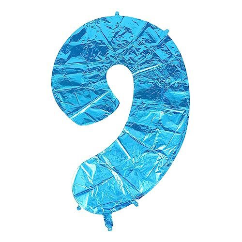 VALICLUD 1Stück Folien Zahl Ballon Dekorative Luftballons Für Geburtstagsfeiern Und Hochzeiten Aufblasbare Party Für Festliche von VALICLUD