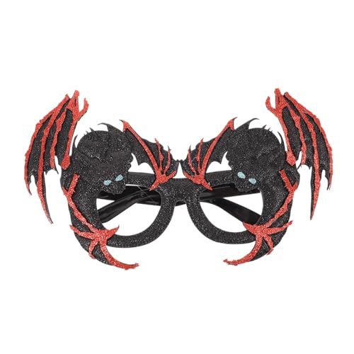 VALICLUD 1paar Kreative Halloween-brillen Mit Kürbis Und Spinnenmotiven Für Partys Cosplay Und Festliche Anlässe Schicke Dekorationsbrillen Für Unvergessliche Erinnerungen von VALICLUD