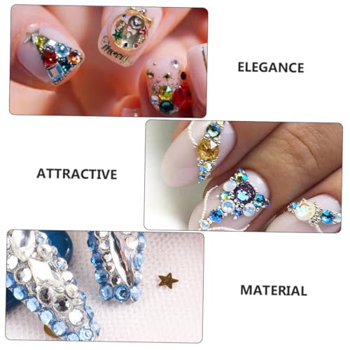 VALICLUD 2 Boxen Boxen Nagel Schmuck Bunte Strasssteine Nail Art DIY Zubehör Maniküre Dekoration für Weihnachten Geburtstag Party Nageldesign VALICLUD 2 Boxen Boxen Nagel Schmuck Bunte Strasssteine Nail Art DIY Zubehör Maniküre Dekoration für Weihnachten Geburtstag Party Nageldesign von VALICLUD