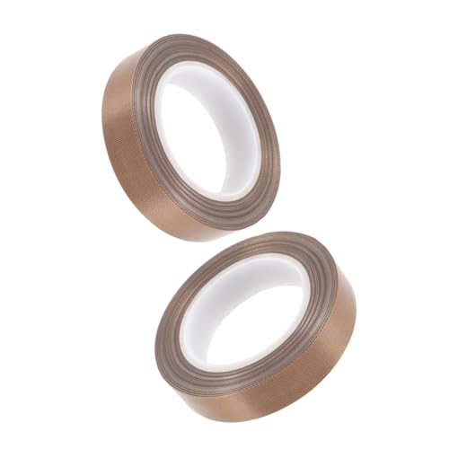 VALICLUD 2 Rollen Ptfe Klebeband Hitzebeständig Hochtemperatur Isolierband Antihaft Vakuumiergerät Dichtband Verschleißfest für Hand Sealer Verpackung VALICLUD 2 Rollen Ptfe Klebeband Hitzebeständig Hochtemperatur Isolierband Antihaft Vakuumiergerät Dichtband Verschleißfest für Hand Sealer Verpackung von VALICLUD